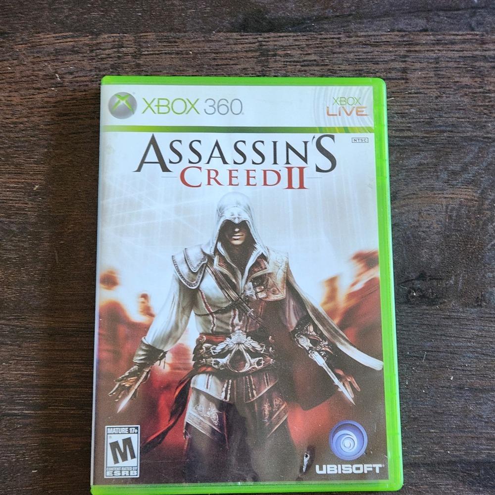 Assassins Creed II 2 Xbox 360 Video Game Action Adventure Ubisoft‎